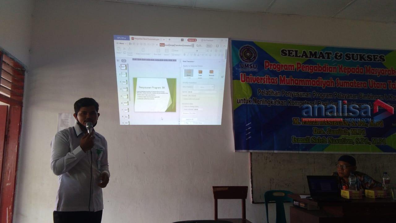 BK FKIP UMSU Gelar Pelatihan Penyusunan Program Pelayanan Bimbingan Konseling Bagi Guru BK