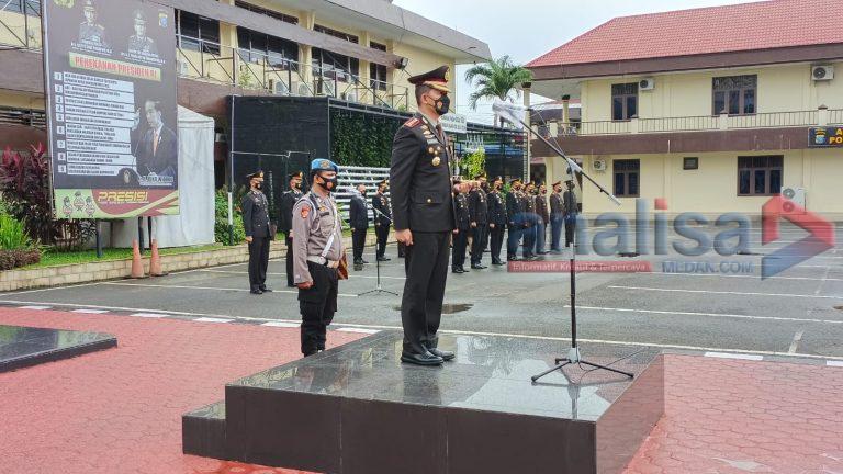 Peringatan Hari Kesaktian Pancasila, Polrestabes Medan Gelar Upacara
