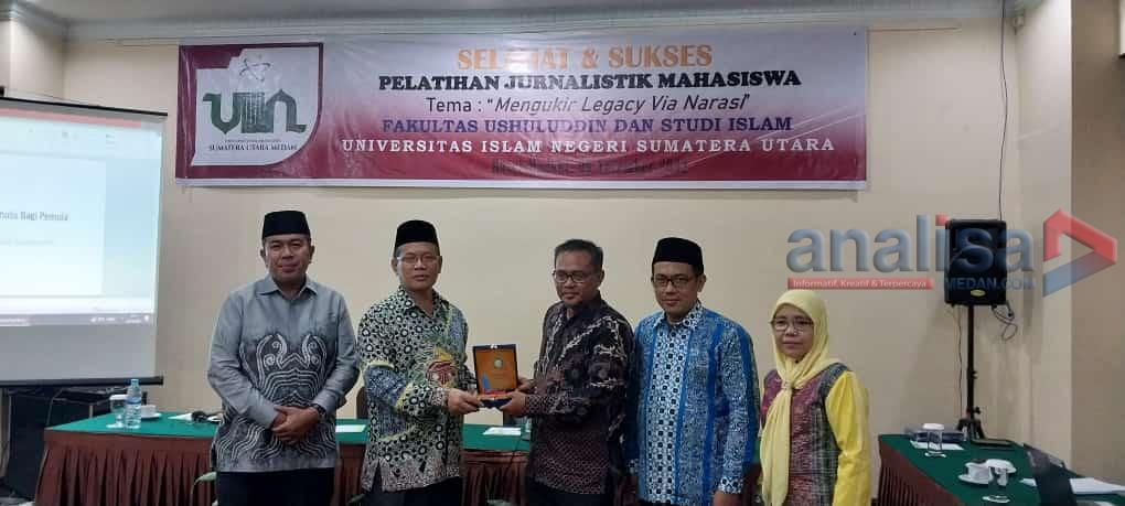 Mahasiswa Ushuluddin UINSU Ikuti Pelatihan Jurnalistik