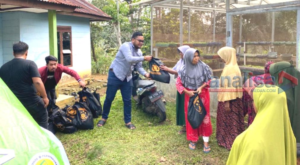 Kabareskrim Polri Bagikan 800 Paket Sembako di Sidimpuan Melalui Fajar Dalimunthe