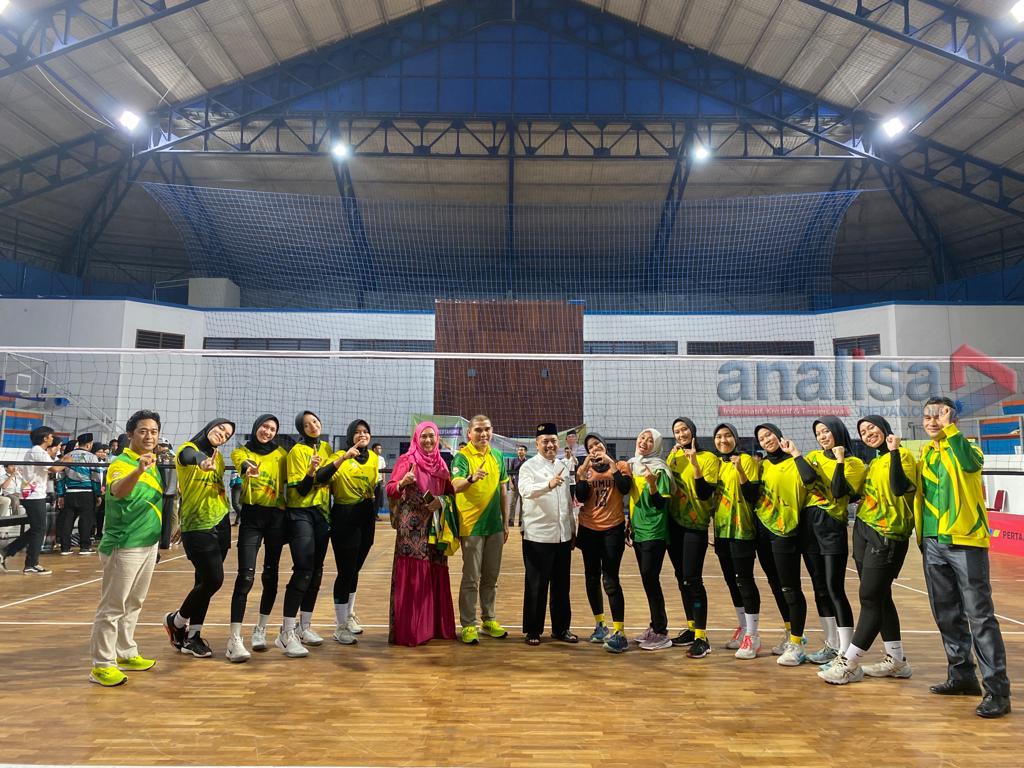Tim Volly Sumut Dapat Perak Dalam Laga Final lawan DKI