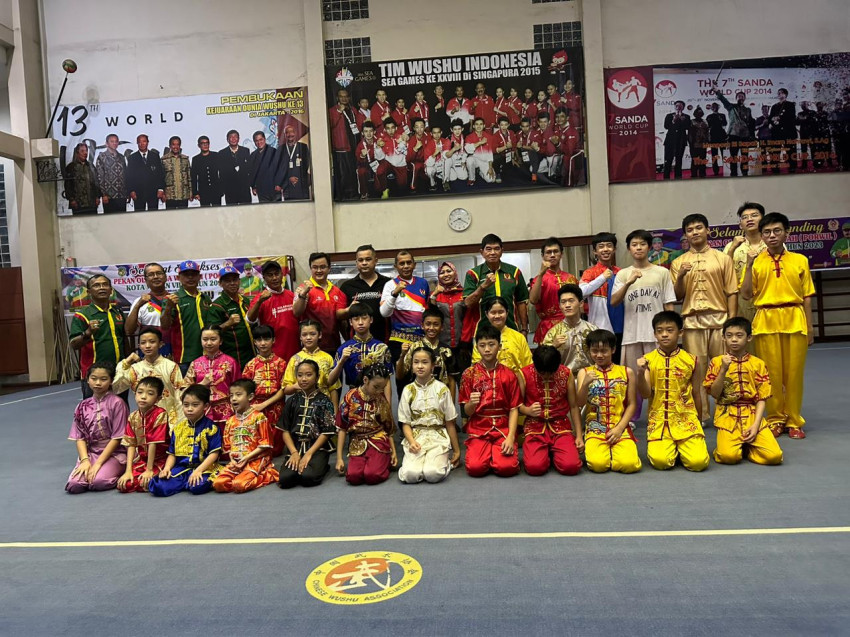 Rebut 5 Medali Emas, Medan Area Atasi Medan Kota di Arena Porwil Cabor Wushu