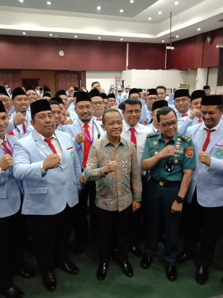 Menteri Investasi/Kepala BKPM Beri Pemahaman Investasi dan Ekonomi Indonesia kepada 100 Kader Terbaik BKPRMI