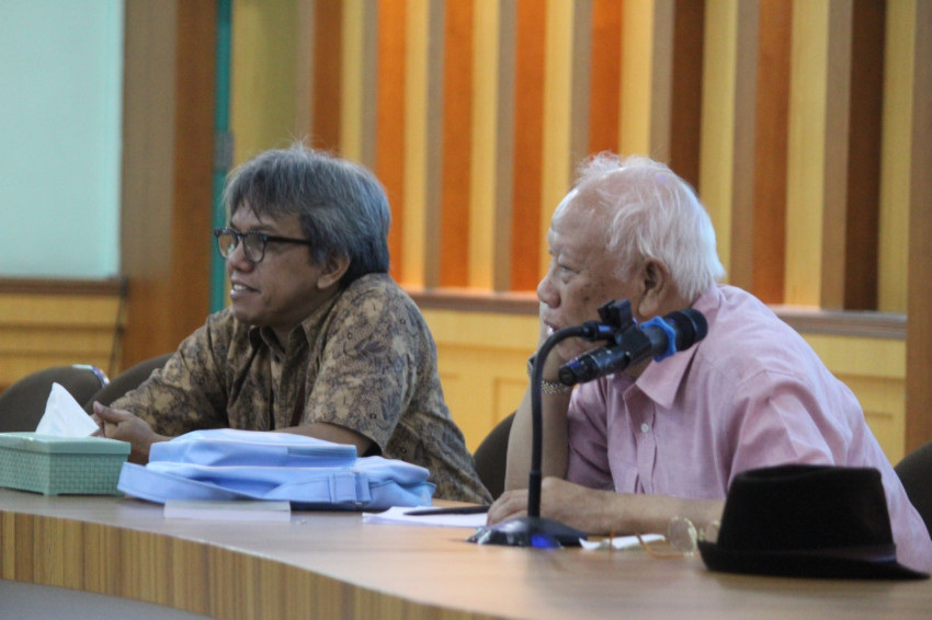 Prof. Bagir Manan : Mahasiswa Penentu Masa Depan Jurnalisme Berkualitas