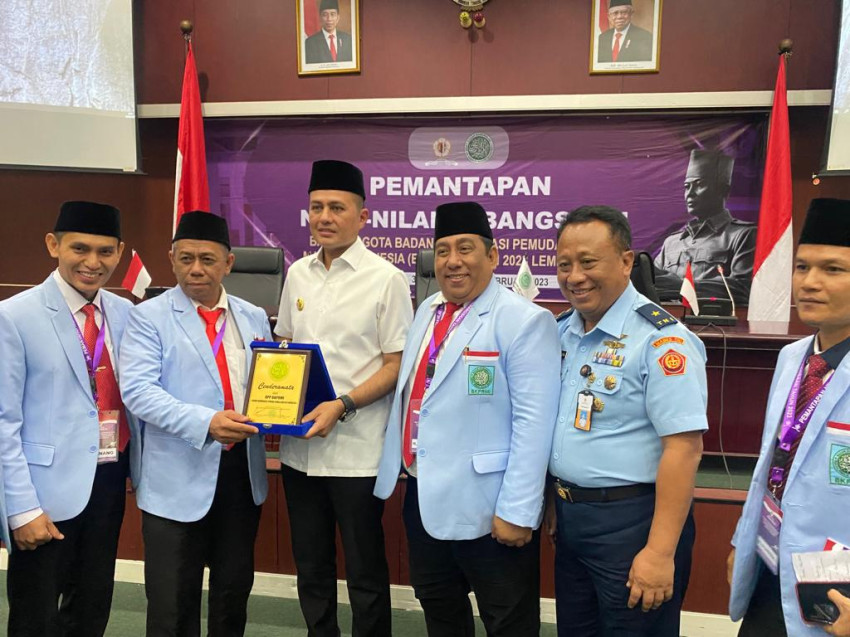 Wagubsu Musa Rajekshah Bekali Wawasan Kebangsaan kepada 100 kader Terbaik BKPRMI di Lemhannas RI