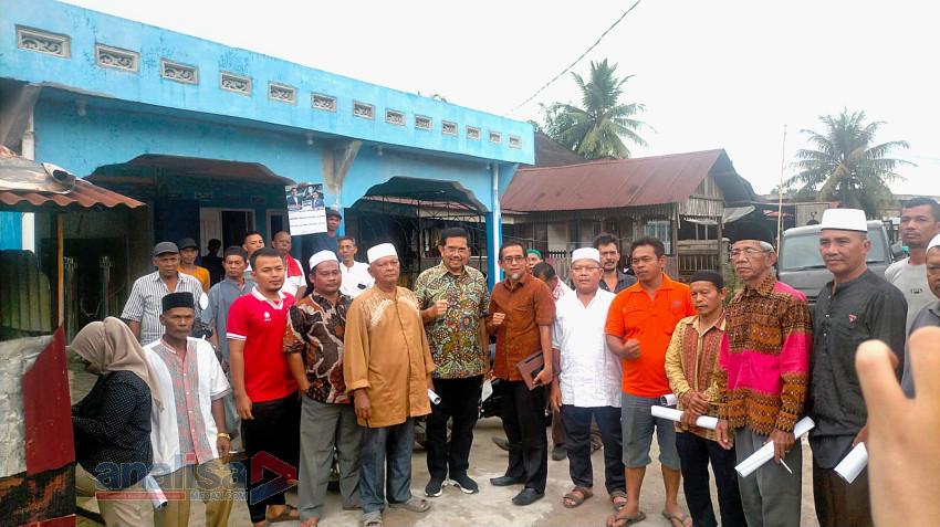 Ongku Hasibuan Serap Aspirasi Masyarakat di Lingkar Tambang PT. Agincourt Resources (AR) Tapanuli Selatan