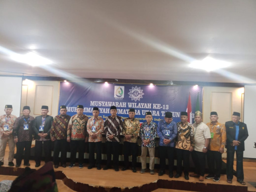 13 Formatur Terpilih, Prof Hasyimsyah dan Ihsan Rambe Ketua/Sekretaris Muhammadiyah Sumut