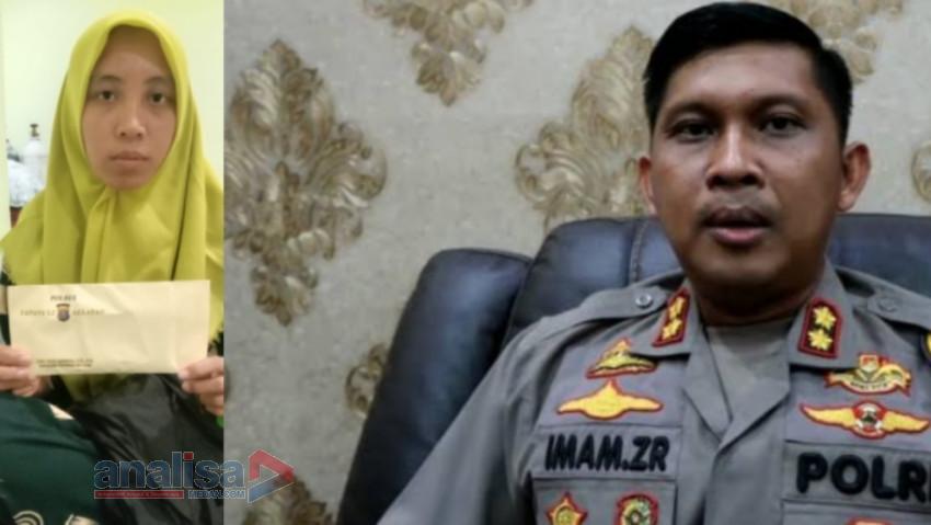 Kapolres Tapsel Datangi Ikrar Bocah Yang Hanyut, Ibu Dewi Kaget Dan Terharu