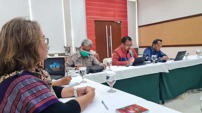 Kementrian Bidang Kemaritiman RI Kordinasi dan Kunjungan di Kaldera Toba