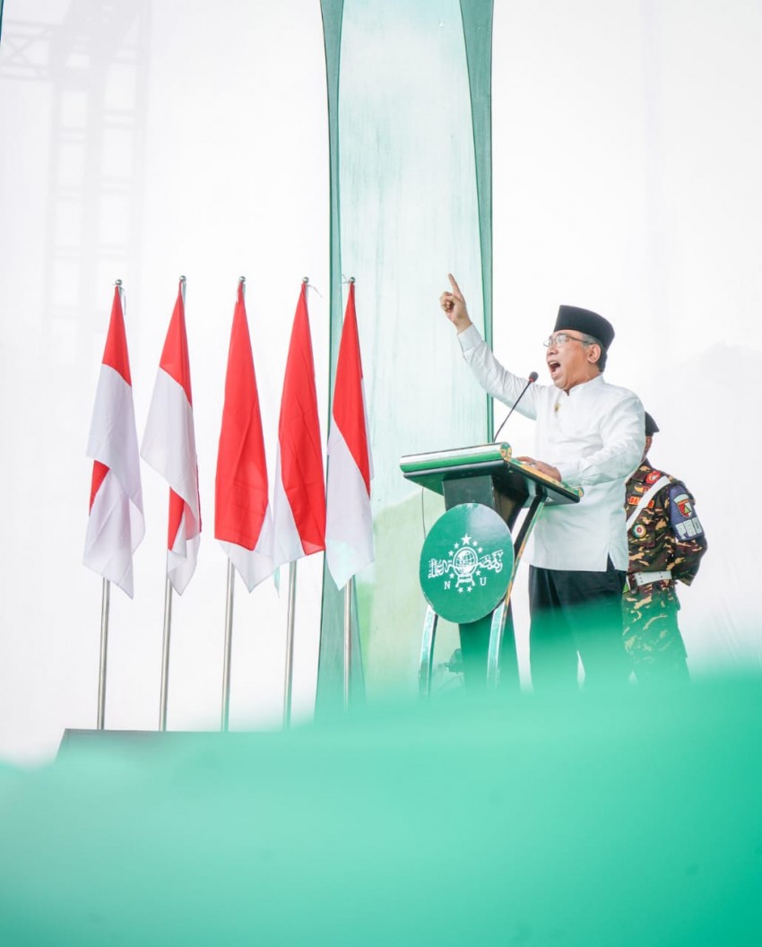 Keberadaan NU Harus Memberikan Berkah pada Masyarakat, Belasan Ribu Umat Saksikan Pelantikan PWNU Sumut