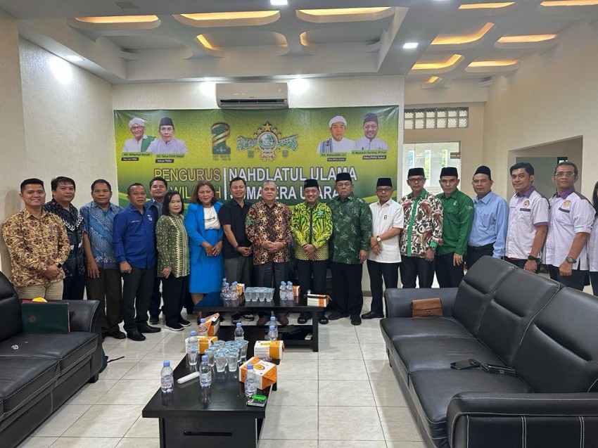 FLOK SU dan PWNU Sumut Bangun Komitmen Ciptakan Suasana Damai