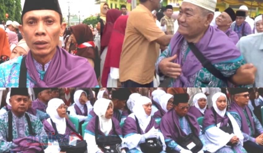 336 Calon Haji Dari Padangsidimpuan Berangkat Hari Ini, Tertua 92 Tahun
