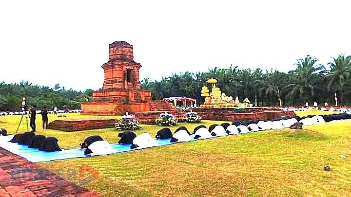 Perayaan Waisak di Candi Bahal Sukses, Ummat Buddha Sumut Terima Kasih Kepada Semua Pihak