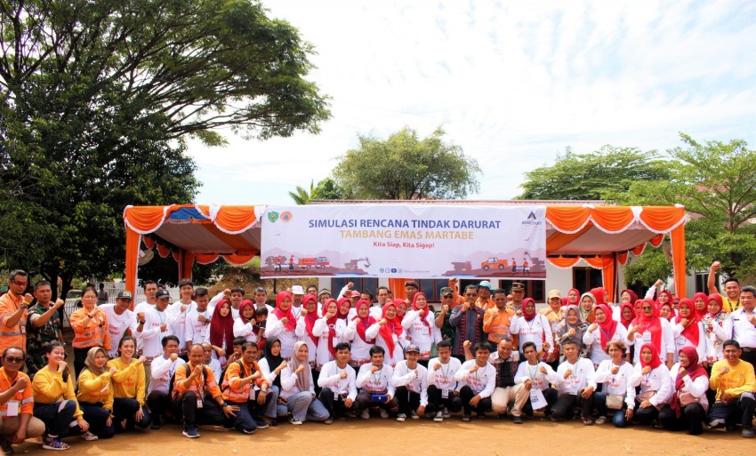 Gandeng Masyarakat, Agincourt Resources Terus Perkuat Kesiapsiagaan Bersama  Hadapi Bencana