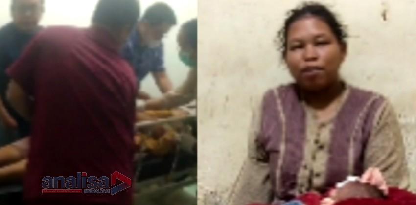 Ibu dan Bayinya Pingsan di Sibuhuan Karena Kelaparan