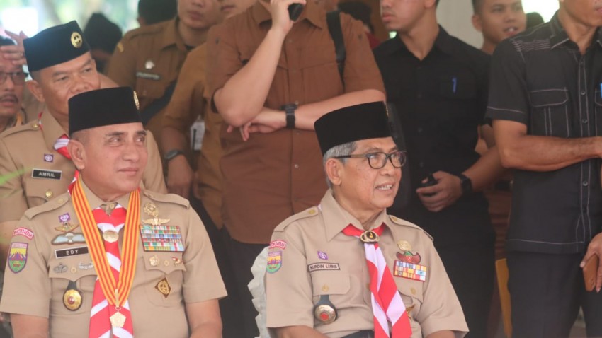 Raimuna Daerah Gerakan Pramuka Sumut Dibuka, Ini Pesan Gubsu