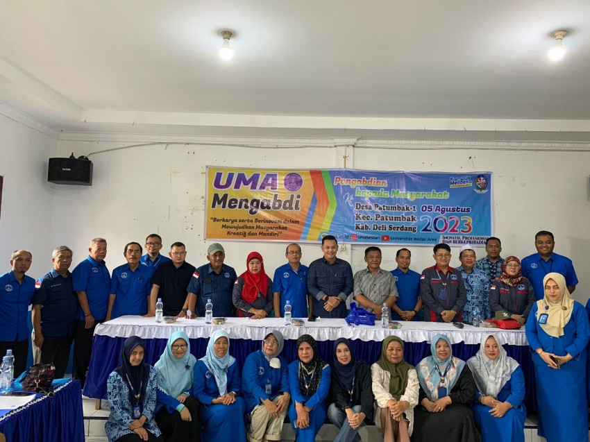 UMA Mengabdi Terjunkan 30 Doktor ke Patumbak I Deli Serdang
