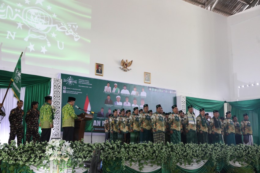 Lantik Pengurus PCNU Padangsidimpuan, Marahalamim Ingatkan Nahdliyin Hindari Politik Identias