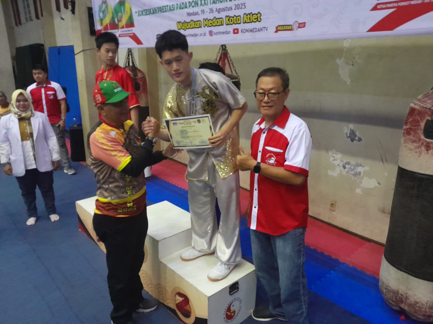 Medan Kota Kuasai Arena Wushu Porkot
