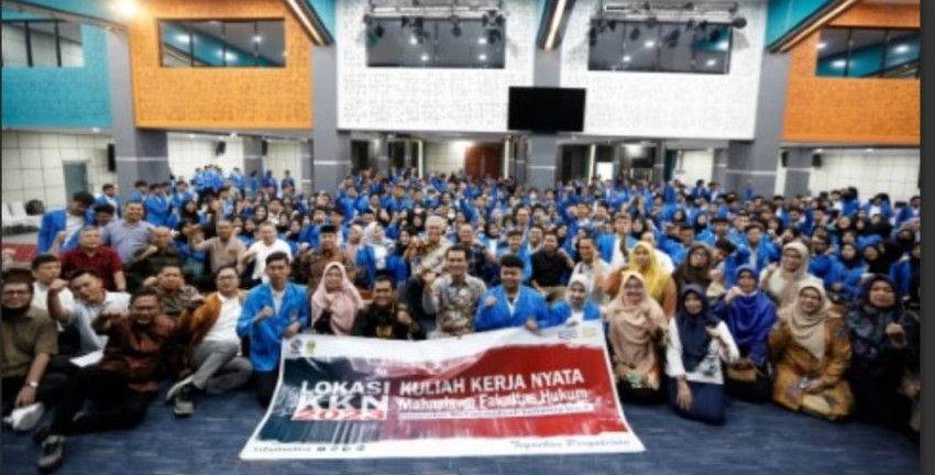 Fakultas Hukum UMSU Melepas 381 Mahasiswa Program KKN Reguler dan Internasional