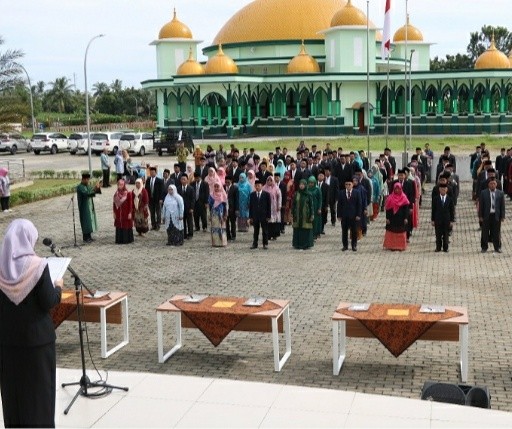 Rektor UINSU Lantik 126 Pejabat Ketua dan Sekretaris Program Studi, Berikut Nama-Namanya