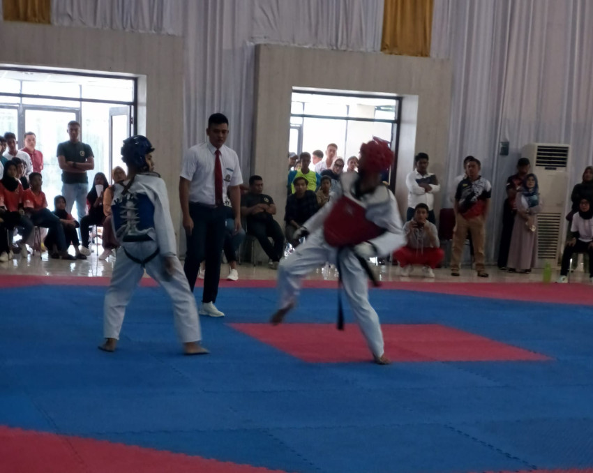 104 Taekwondoin Medan Bersaing di Porkot XIII