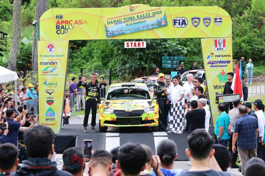 Pj Gubsu Hassanudin Buka dan Siap Dukung APRC Asia Rally Cup 2023