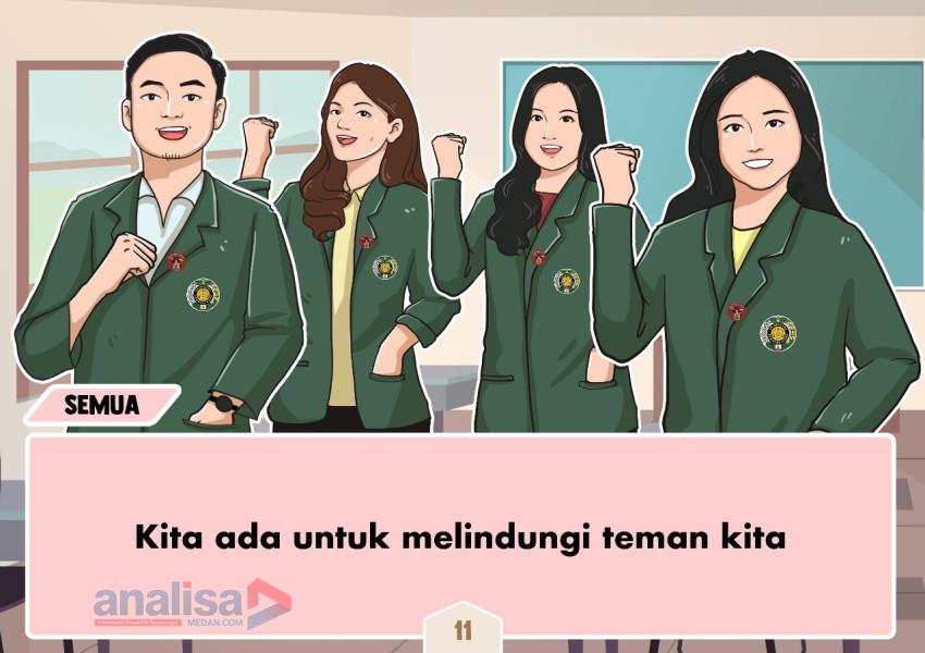 Cegah Kejahatan dan Kekerasan Seksual, Mahasiswa USU Ciptakan Komik