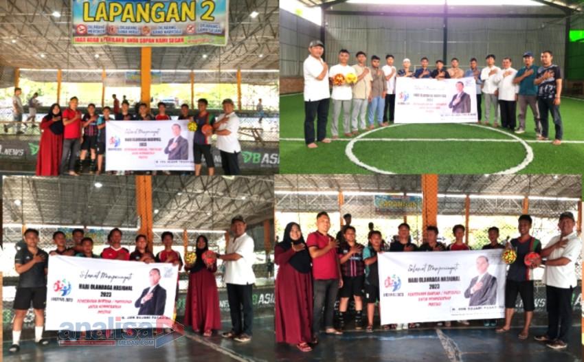 Jon Sujani: Generasi Muda Sidimpuan Harus Dekat Dengan Olah Raga (Haornas)