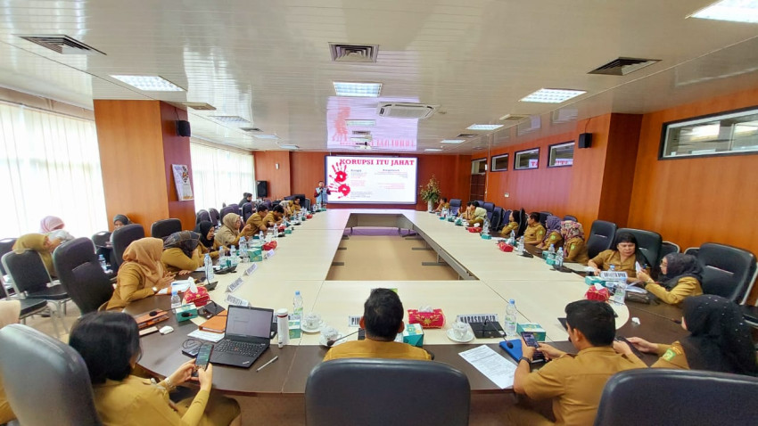 Sekretariat DPRD Medan Gelar Sosialisasi Anti Korupsi