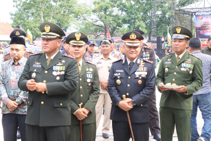 Polres Binjai Sambut Semarak HUT TNI Ke 78 Tahun 2023