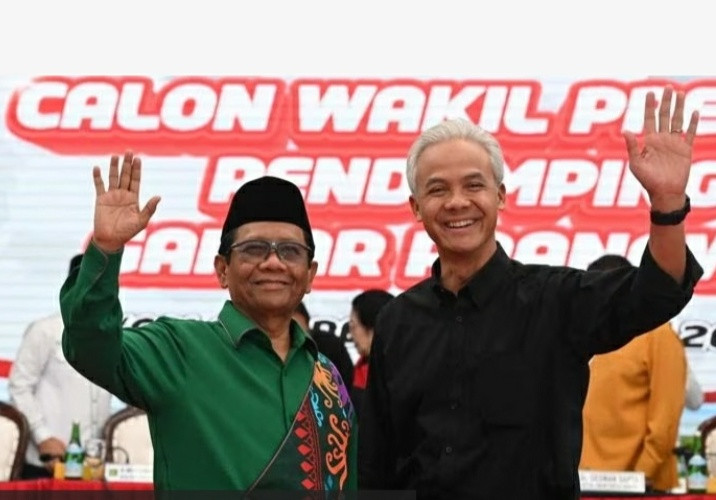 Akhirnya PDIP Tetapkan Mahfud MD Resmi Jadi Bakal Cawapres Ganjar Pranowo
