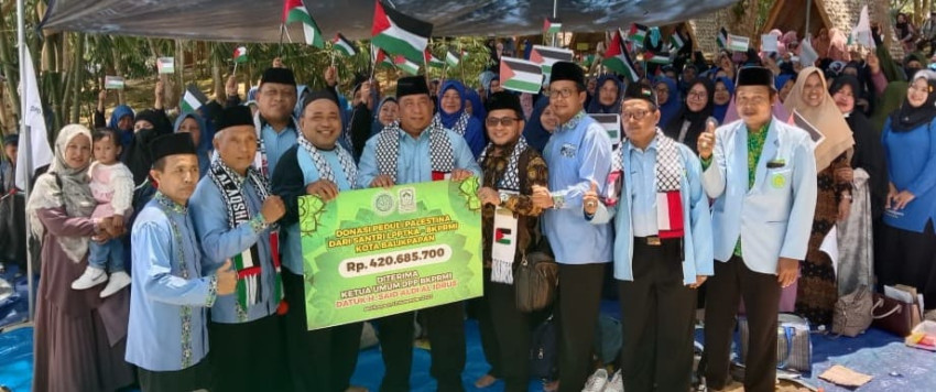 Ustad Ustazah, Santri BKPRMI se Kota Balik Papan Kaltim Kumpulkan Rp 420.685.700 untuk Gaza Palestina