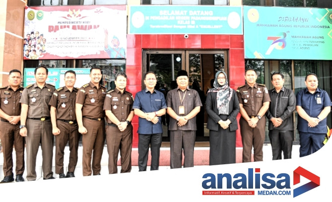 Eratkan Silaturrahmi, Kejari Padangsidimpuan Berkunjung ke Pengadilan Negeri
