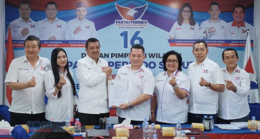 Mantan Gubsu, Tengku Erry Nuradi Ditunjuk Sebagai Ketua Bappilu Perindo Sumut