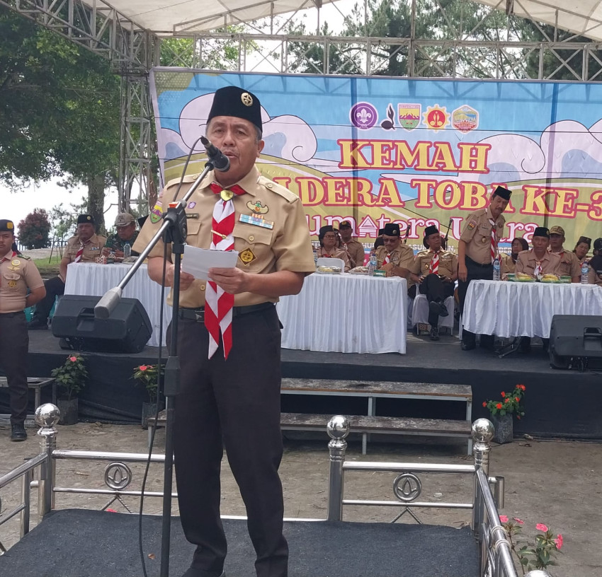 Kemah Kaldera Toba III Kwarda Sumut Ditutup, Berikut Kontingen Nominasi Terbaik