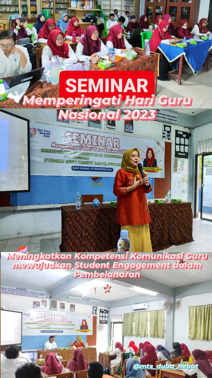 Dosen Komunikasi UMA Assoc Prof Nina S.Salmaniah Siregar Narasumber Seminar Student Engagement  di SMA Swasta Budi Agung Medan
