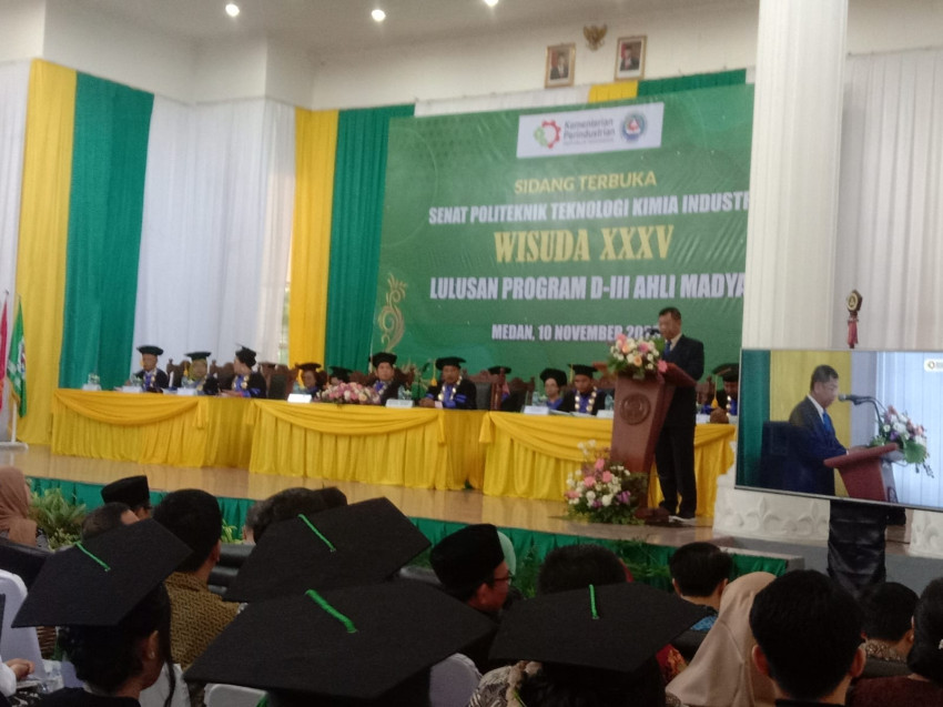 Kepala BPSDMI Kementerian Perindustrian Bangga PTKI Medan Lahirkan Lulusan Terbanyak dari 13 Politeknik