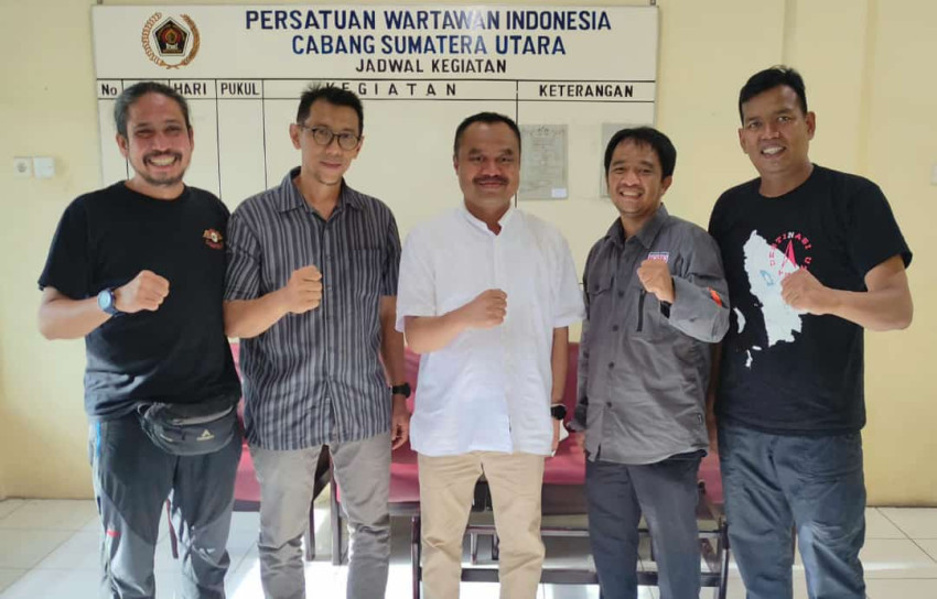 PFI Medan Berkunjung ke Kantor PWI Sumut, Siap Kolaborasi