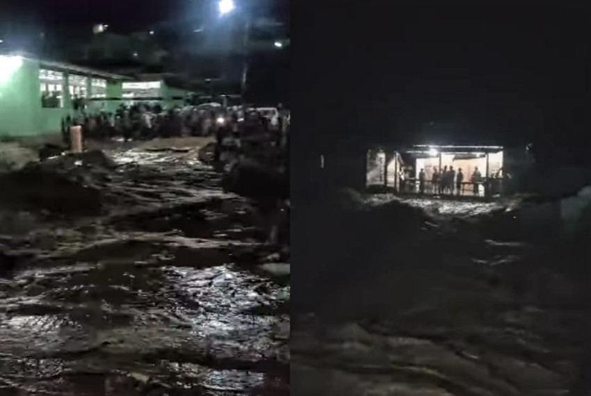 Sungai Meluap, 30 Pondok Santri Purba Baru Madina Terbawa Arus
