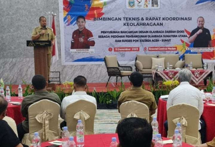Gubernur Siapkan Pergub Desain Olahraga Daerah Sumatera Utara