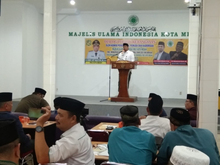 Di Hadapan Para Ulama, Bobby Nasution: Arah Politik Saya Sudah Jelas, Kalau Mau Ikut Nggak Apa-apa