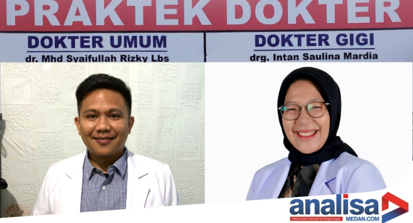 Pasangan Dokter Syaifullah dan drg Intan Bertekat Wujudkan Padangsidimpuan Lebih Sehat