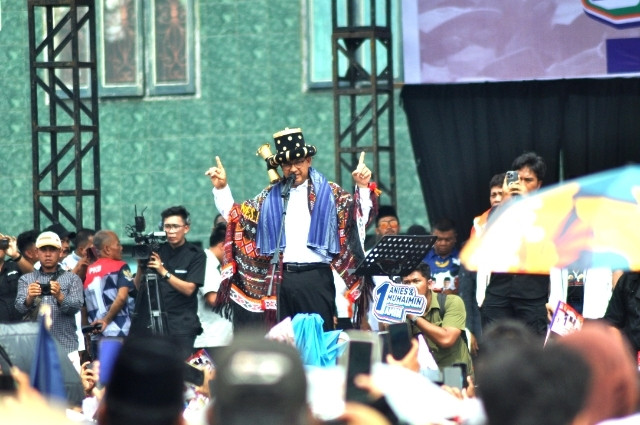 Kampanye Anis di Tapsel Membludak, Janji Prioritaskan Pembangunan Tabagsel Kedepan