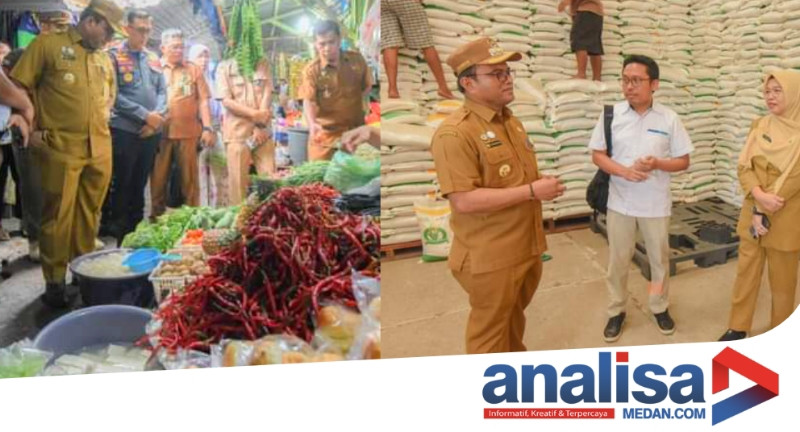 Turun Langsung, Pj Walikota Letnan Tinjau Stok dan Stabilitas Harga Sepekan Ramadhan
