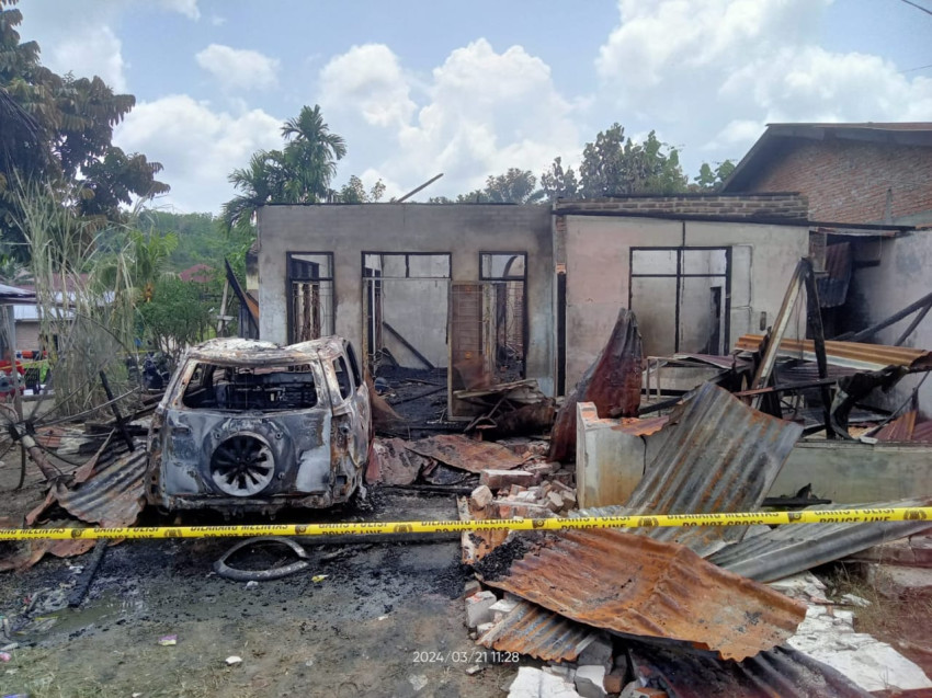 Wartawan di Labuhanbatu yang Rumahnya Dibakar adalah Binaan TNI, Kadispenad Dukung Polisi Lakukan Penyelidikan