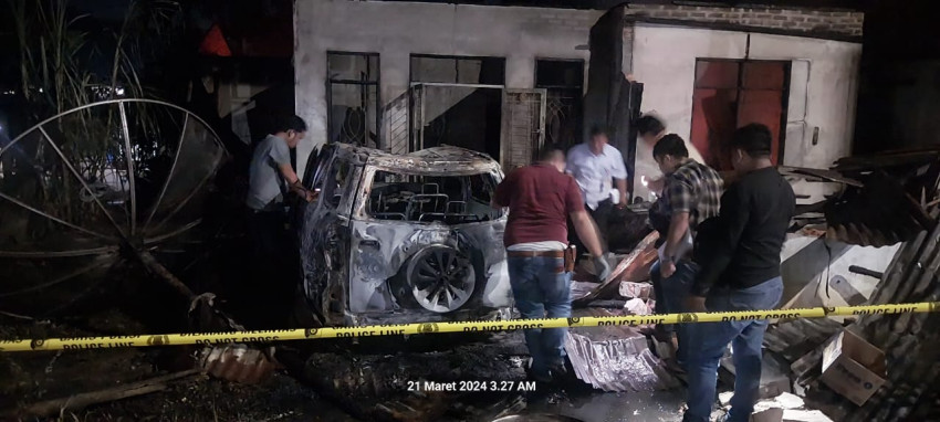 Ketua PWI Sumut Minta Polres Labuhanbatu Ungkap Pelaku Pembakar Rumah Wartawan