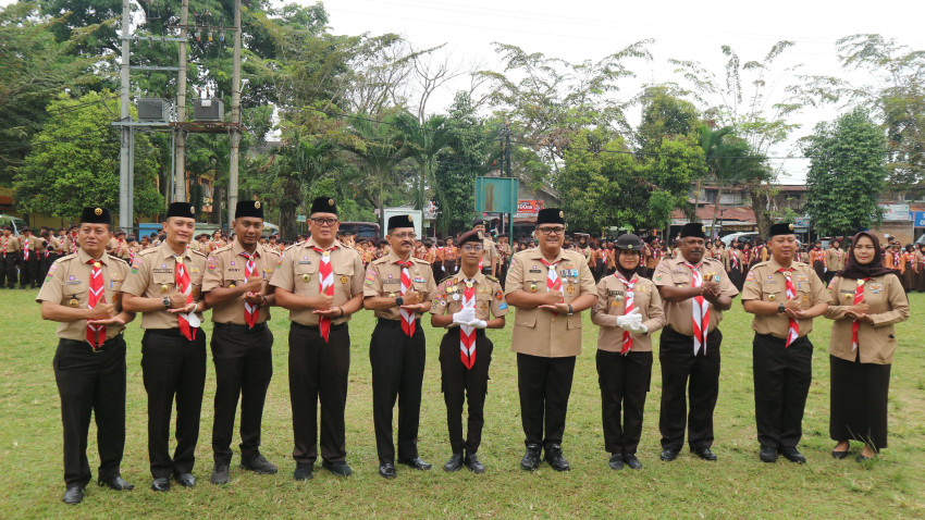 Kwarcab Kota Medan laksanakan Latihan Gabungan