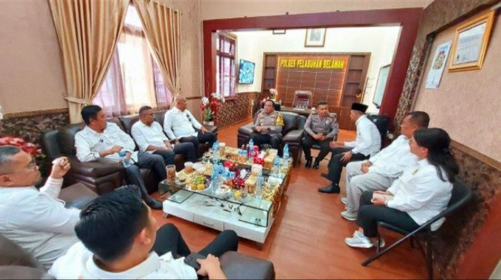 DPRD Medan Kunker ke Mapolres Belawan, Diminta Tingkatkan Kinerja