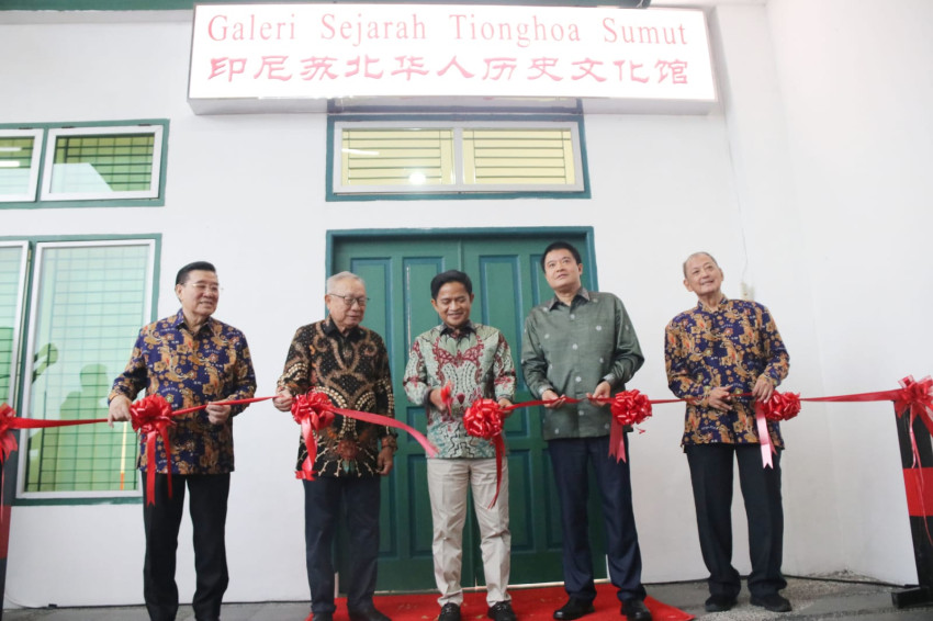 Galeri Sejarah Tionghoa di Sumut Diresmikan, Ini Harapan Pj Gubernur